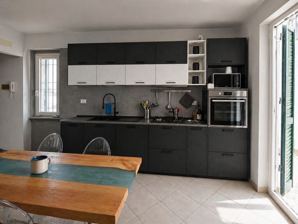 Dopo: Cucina
